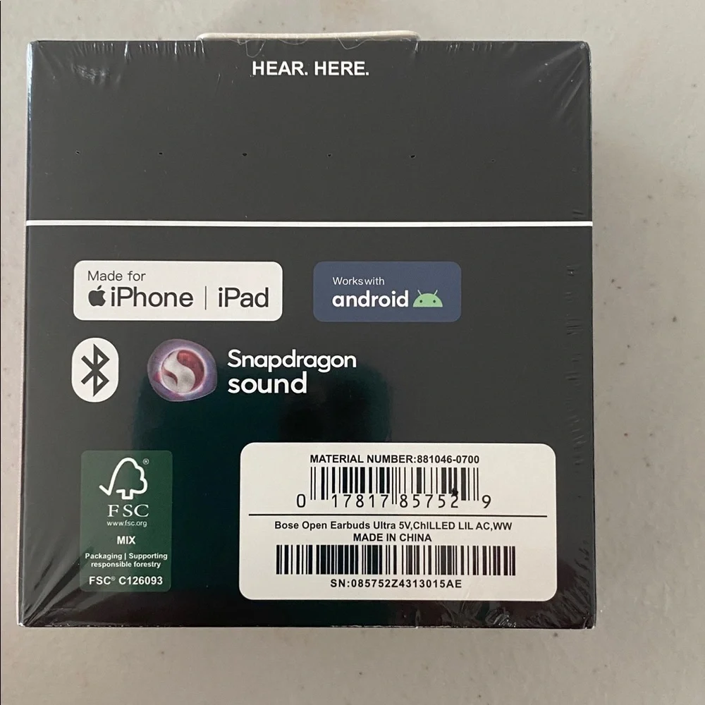 Bose Ultra Open Earbuds in Blue and Pink - Picture 5 of 6